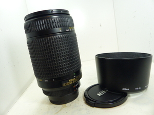 ニコン　AF　ED　70－300㎜F4-5.6D　フード付