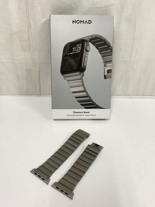 Nomad◆titanium band/for apple watch/44mm/45mm/49mm/-/チタン/SLV/チタン//