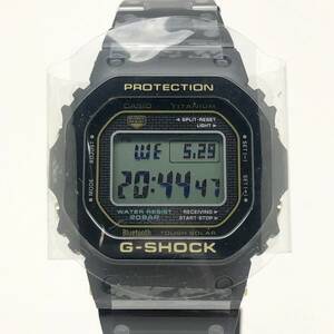 G-SHOCK ジーショック 【IT53PHNSBY7O】 CASIO カシオ 腕時計 GMW-B5000TB-1JR 電波ソーラー デジタル メンズ ブラック チタン