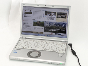 即決 高速SSD 中古良品 ノートパソコン Windows11 Office Panasonic CF-SZ6RDVVS 第7世代Core i5 メモリ8GB 無線 Bluetooth カメラ 即使用