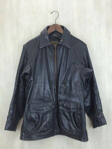 VANSON バンソン ライダースコート レザーJKT TALONジッパー 38