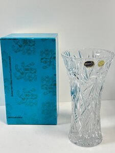 Bohemian Glass 花瓶 花器 グラス チェコスロバキア フラワーベース インテリア ボヘミアングラス ☆ちょこオク☆雑貨80