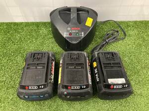 【中古品】【0926】BOSCH バッテリー充電器セット　ITWWRYP7FC1A