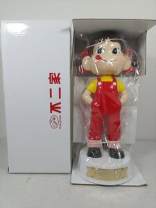 不二家 Peko 60th Anniversary Fujiya 100th 首振り ペコちゃん人形 2010年 フィギュア 不二家100周年記念 ボビングヘッド 雑貨[未使用品]