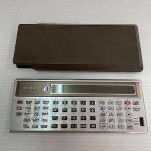 【SHARP EL-5100 関数電卓ピタゴラス 動作未確認 中古】シャープ 長期保管品 #0562-008S