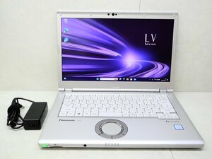 ☆1円スタート☆第8世代☆CF-LV8RDHVS.累積6500.高解像度1920×1080☆Core i5 1.60GHz/8GB/SSD256GB/無線/カメラ/Office/Win11 DtoD領域☆