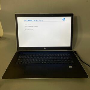 JXJK5527 HP ProBook 470 G5/Core i5-8250U /メモリ:8G/SSD：無し/パスワード