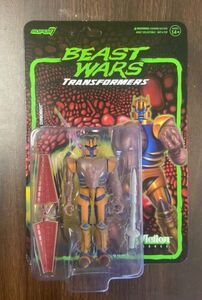 Transformers Beast Wars Dinobot ReAction 3.75’’ Figure 海外 即決