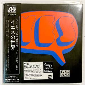 未開封　紙ジャケットCD　YES　ファースト・アルバム　限定盤/ボーナストラック/SHM-CD　WPCR-13512　　　T017 