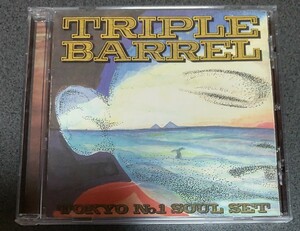  TOKYO NO.1 SOUL SET 1stアルバム TRIPLE BARREL CD 型番:EDCR-30005 トーキョー・ナンバーワン・ソウル・セット