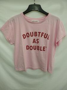 DOUBTFUL AS DOUBLEダウトフルアズダブル Tシャツ