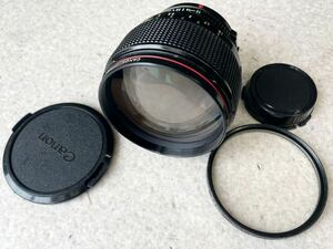 1円 良品 Canon LENS FD 85mm 1:1.2 L レンズ 単焦点レンズ キャノン 売り切り