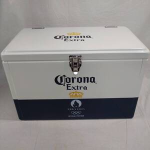 【美品】Corona Extra コロナ ビール クーラーボックス パリ オリンピック 2024 Paris【アウトドア用品 保冷器具 限定 希少 レア 貴重】