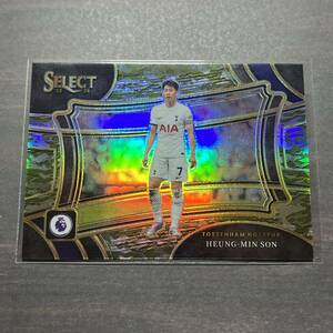 ソンフンミン Heung-Min Son / Tottenham Hotspur Field Level Camo /175 Prizm Parallel 2023-24 Panini Select Premier League Soccer