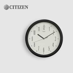1990s ヴィンテージ【CITIZEN】シチズン シンプル デザイン 掛け時計（ポストモダン インテリア ウォールクロック