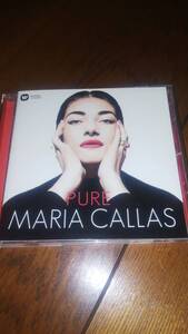 日本盤CD PURE MARIA CALLAS 帯なし マリア・カラス