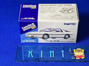 トミカリミテッドヴィンテージ NEO ■ LV-N106e ★ トヨタ スープラ 3.0 GTターボ（白）86年式 即決