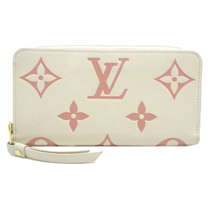 ［飯能本店］LOUIS VUITTON LV ルイ・ヴィトン ジッピーウォレット M81914 長財布 バイカラーモノグラムアンプラント DH85059