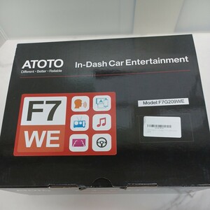 y032802f (1円～)ATOTO F7 WE 7インチタッチパネルオーディオ一体型ナビ、2DINカーステレオ F7G209WE ジャンク★同梱不可