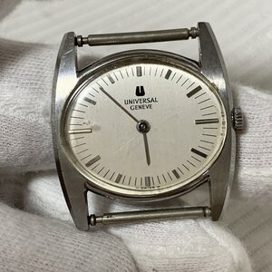 1円～ ジャンク扱い ユニバーサル ジュネーブ UNIVERSAL GENEVE 842608 手巻 楕円形 機械式腕時計 IW501BT08UNV//