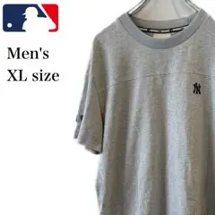 MLB　半袖　Tシャツ　ニューヨーク　ヤンキース　メンズ　XL　グレー