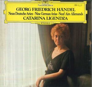 LP Catarina Ligendza ヘンデル : 9つのドイツ・アリア MG1133 DEUTSCHE GRAMMOPHON /00260