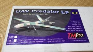 TM Pro Predator ARF 動力ユニット、サーボ付 新品未組立品