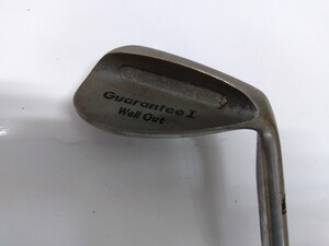 【単品ウェッジ】Guarantee Ⅰ Well Out Sand Wedge 55° flex:不明 オリジナルスチールシャフト メンズ右