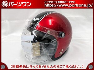 ●未使用品●ホンダ純正 Dax ヘルメット (レッド/ブラック) Lサイズ●[M]梱包●56556