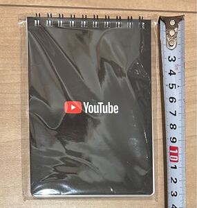 新品 送料無料 YouTube ユーチューブ スパイラルメモ帳 限定 非売品 ノベルティグッズ