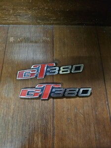 GT380 サイドカバーエンブレム