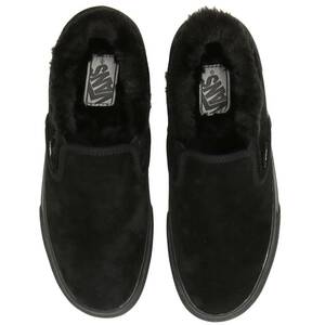 ■バンズ スリッポン ファー ブラック/ブラック 新品 28.5cm US10.5 VANS SLIP ON FUR V98CF FUR