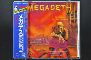 国内盤 帯付 廃盤☆ メガデス / MEGADETH Megadeth Peace Sells... But Who