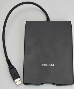TOSHIBA 東芝 PA3109U-3FDD 外付USB フロッピーディスク ドライブ レトロ 通電確認済