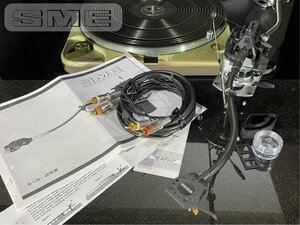 トーンアーム SME model 3009 series3 CA-1/BLACKパイプ仕様 SMEケーブル/オイルダンプ等付属 リフターオイル補充済み Audio Station