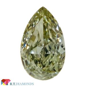 カメレオン！FANCY LIGHT GRAYISH YELLOW GREEN 0.068ct PS/RT2931/CGL