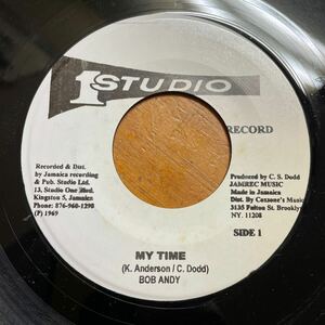 Bob Andy - My Time (Studio 1)