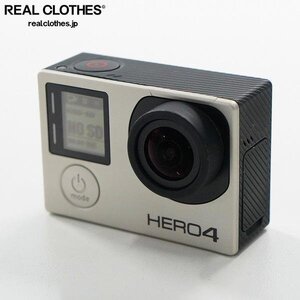 GoPro/ゴープロ HERO 4 SILVER アクションカメラ デジタルビデオカメラ 動作確認済み /000