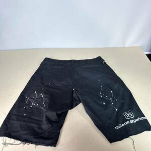 サイズ2 uniform experiment DRIPPING SHORTS ソフネットFCRB Bristolブリストル fragment フラグメント 藤原ヒロシ ショートパンツ