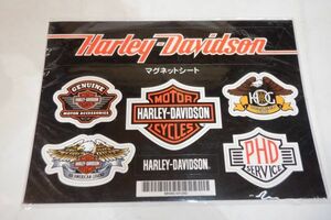 OHIS36w08★Harley-Davidson★ハーレーダビッドソン★★マグネットシート★★ロゴ★エンブレム★未使用新品★迅速発送★送料安い★