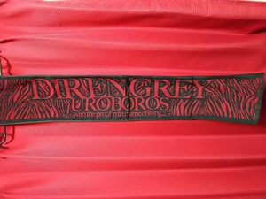 DIR EN GREY UROBOROS マフラータオル 黒赤/検索 sukekiyo 京 薫 2010年 武道館限定 Tシャツ タオル PHALARIS The Devil In Me PSYCHONNECT