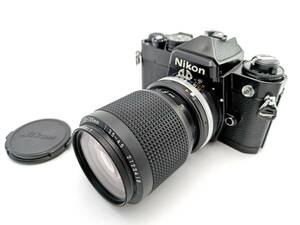 【簡易動作確認】Nikon FE ブラック + Ai 35-105mm F/3.5-4.5 レンズセット