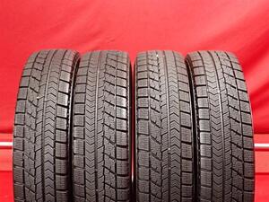 スタッドレス4本 《 ブリヂストン 》 ブリザック VRX [ 145/80R13 75Q ]9/8.5分山★ ワゴンR MRワゴン ウェイク ムーヴ N-WGN stati13