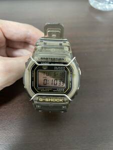 完動品　G-SHOCK 25周年 限定 DW-5025D スケルトン×メタル　Gショック