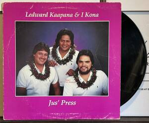 Kiho`alu Slack key Guitar Hawaii LP Mellow Hawaiian Ledward Kaapana & I Kona/Jus