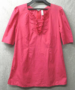 ジュンヤワタナベ：綿素材 シャツ ピンク M （ コムデギャルソン Tシャツ ブラウス JUNYA WATANABE COMME des GARCONS 2001 Pink Shirt M