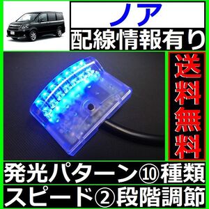 ノア R70系■本格ドアロック連動、LEDスキャナー青 純正キーレス装備車 汎用 7連 10×2パターン 加藤電機よりお薦め SCANNERS