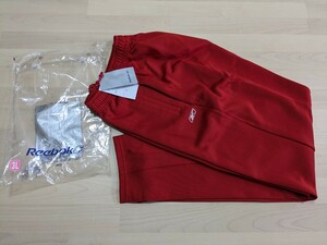 3L or 4L トレーニングパンツ Reebok リーボック 赤 レッド ジャージ（下のみ）大きいサイズ 部活 高校 中学 日本製 