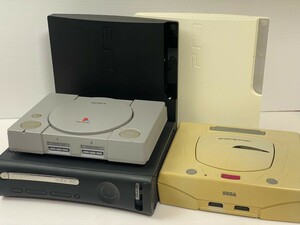 PS3,2,1 + SS セガサターン プレステ3,2,1 Playstation3,2,1 Xbox 360 Hdd本体 CECH-2500,SCPH-10000 ,まとめて 大量 5台 動作未確認 (232)