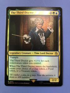 【AG-MTG】【Foil】(162)《３代目ドクター/The Third Doctor》[WHO] 金　英語版　1枚